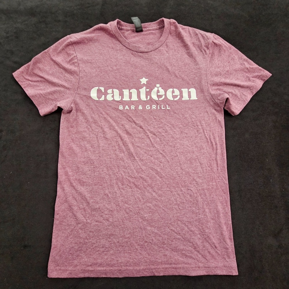 Canteen Bar & Grill College Station TX Red Short Sleeve T-Shirt Men's S
